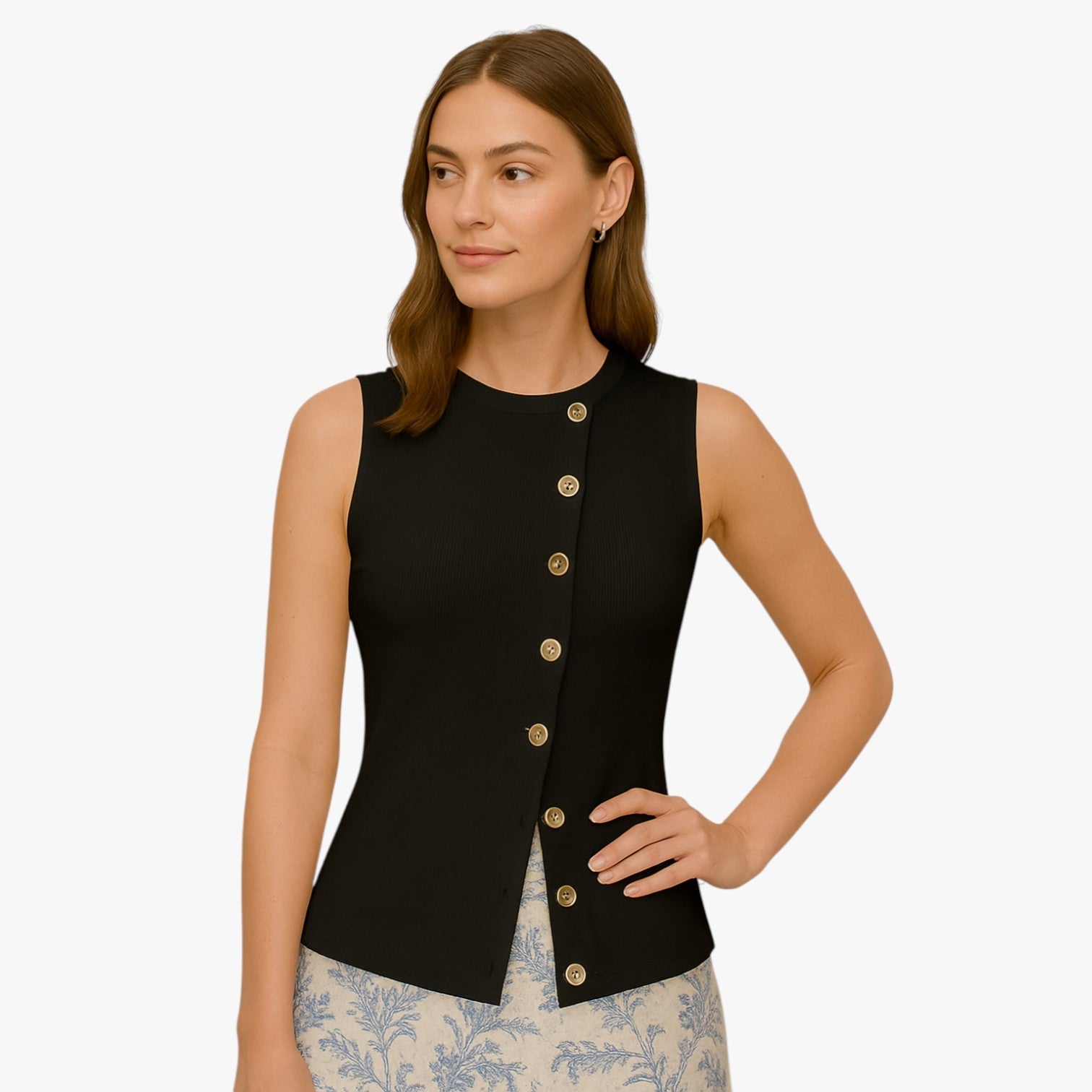 Agnes | Asymmetrisk knapgilet - - Agnes | Asymmetrisk knapgilet - €25 - {{ product_tags }