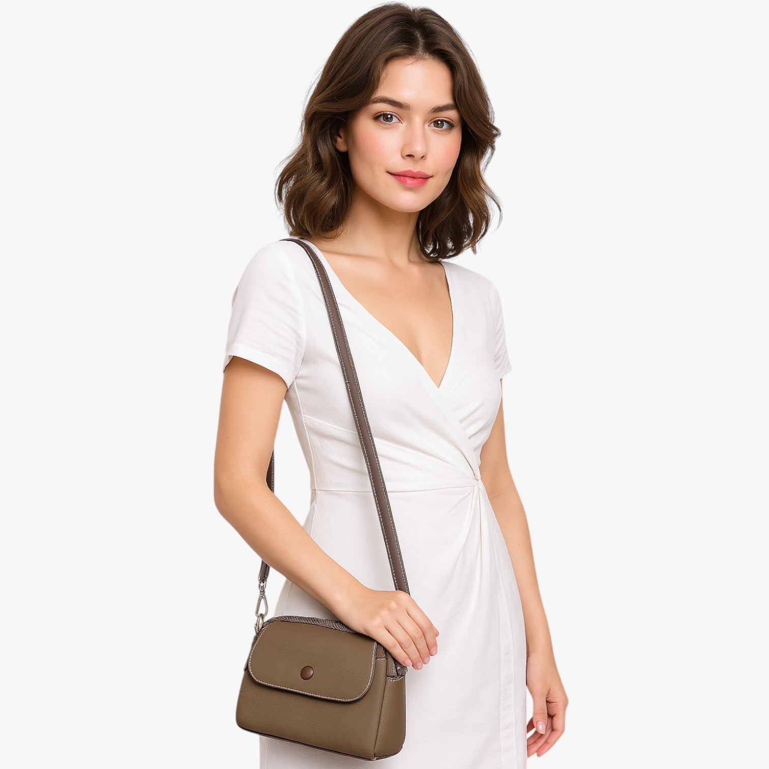 Valeria | Dame skuldertaske rummelig og moderigtig - - Valeria | Dame skuldertaske rummelig og moderigtig - €25 - {{ product_tags }
