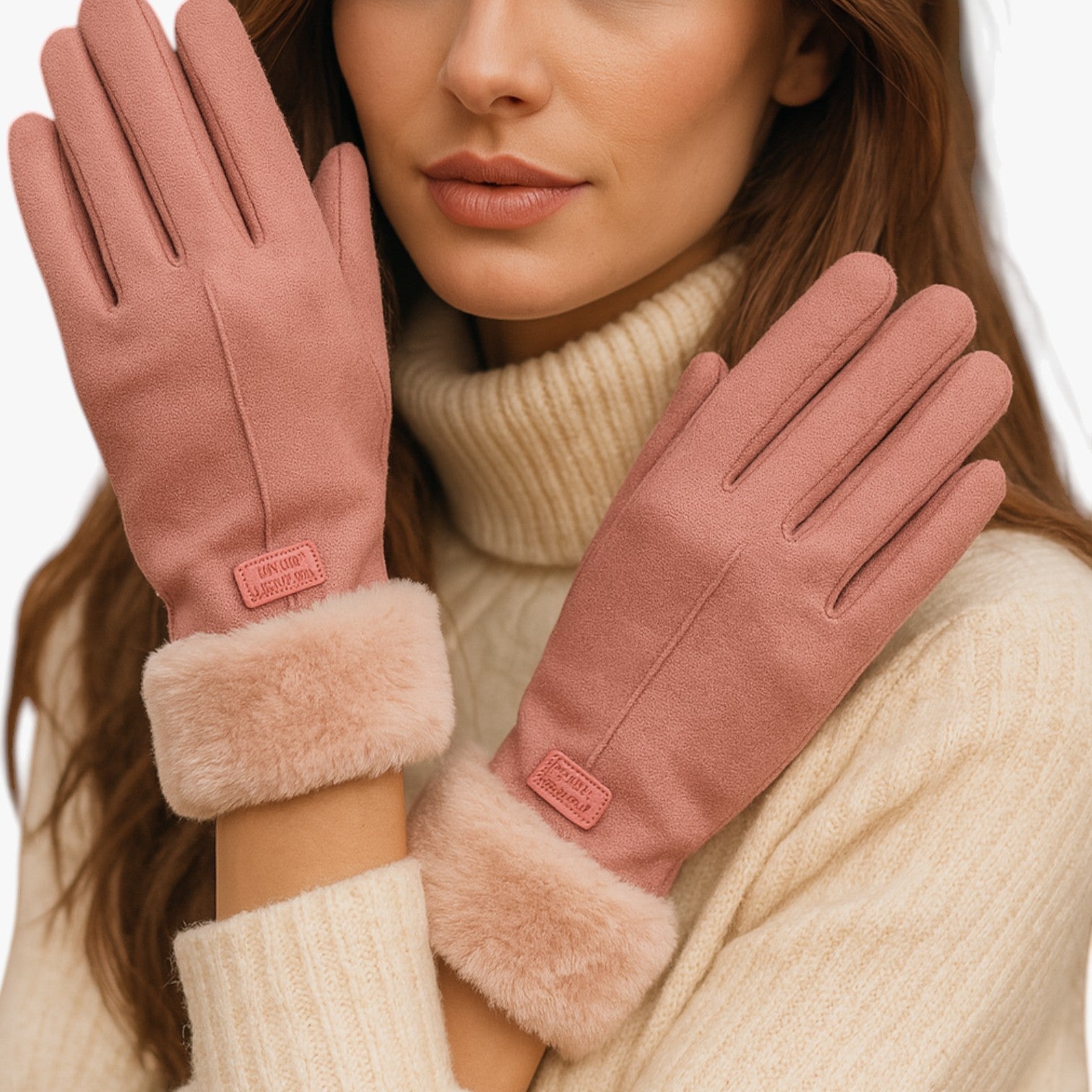 Esther | Vinterhandsker til damer Blød i Tetrapor Trådløs Vindbeskyttende - - Esther | Vinterhandsker til damer Blød i Tetrapor Trådløs Vindbeskyttende - €25 - {{ product_tags }
