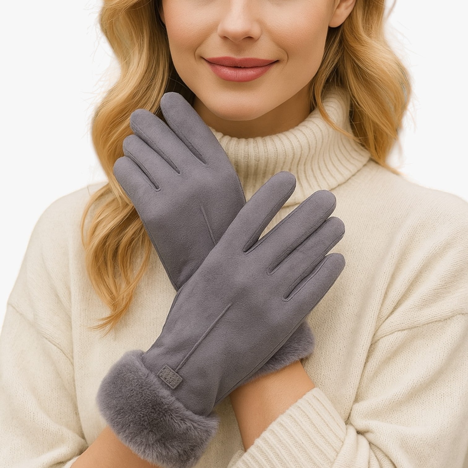 Esther | Vinterhandsker til damer Blød i Tetrapor Trådløs Vindbeskyttende - - Esther | Vinterhandsker til damer Blød i Tetrapor Trådløs Vindbeskyttende - €25 - {{ product_tags }