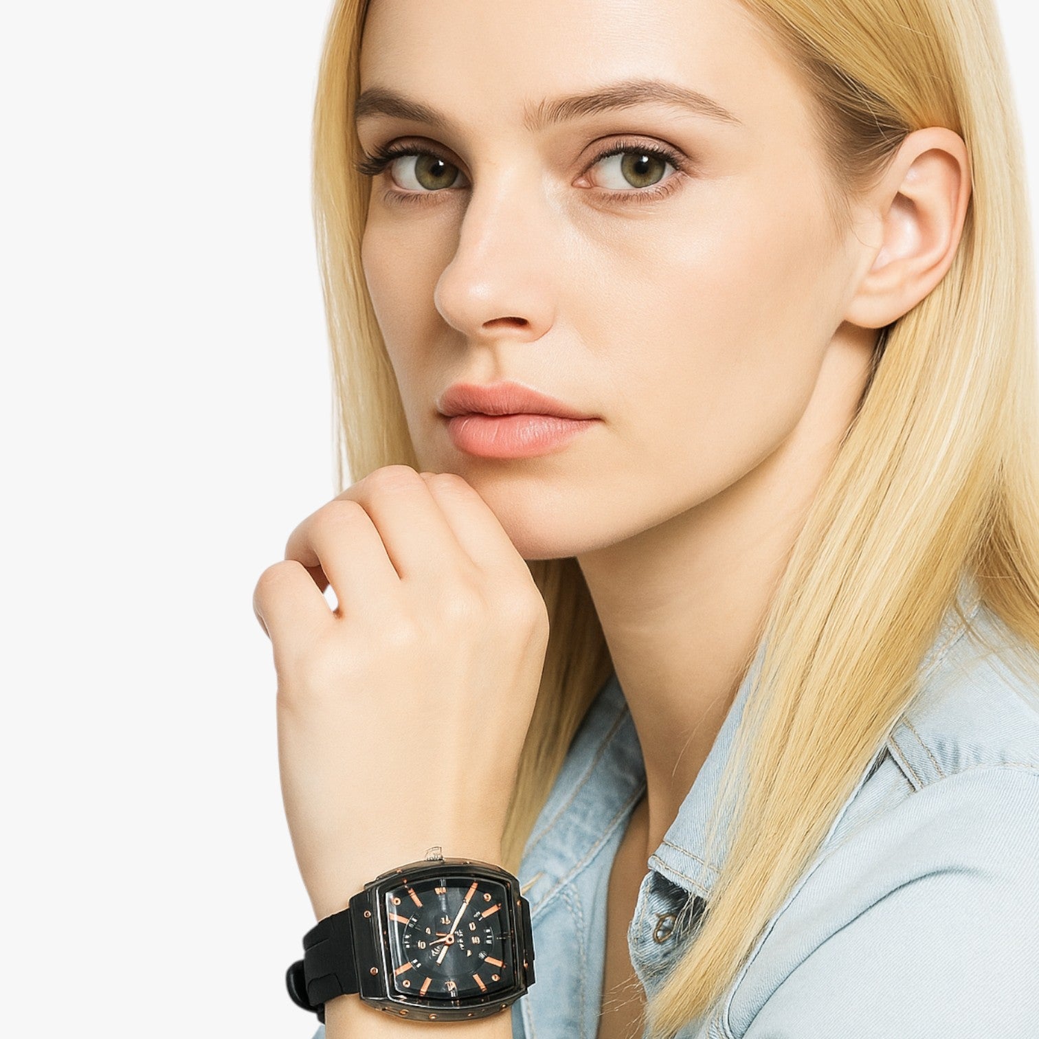Sasha | Kvindelig sportur i silikone afslappet - - Sasha | Kvindelig sportur i silikone afslappet - €25 - {{ product_tags }