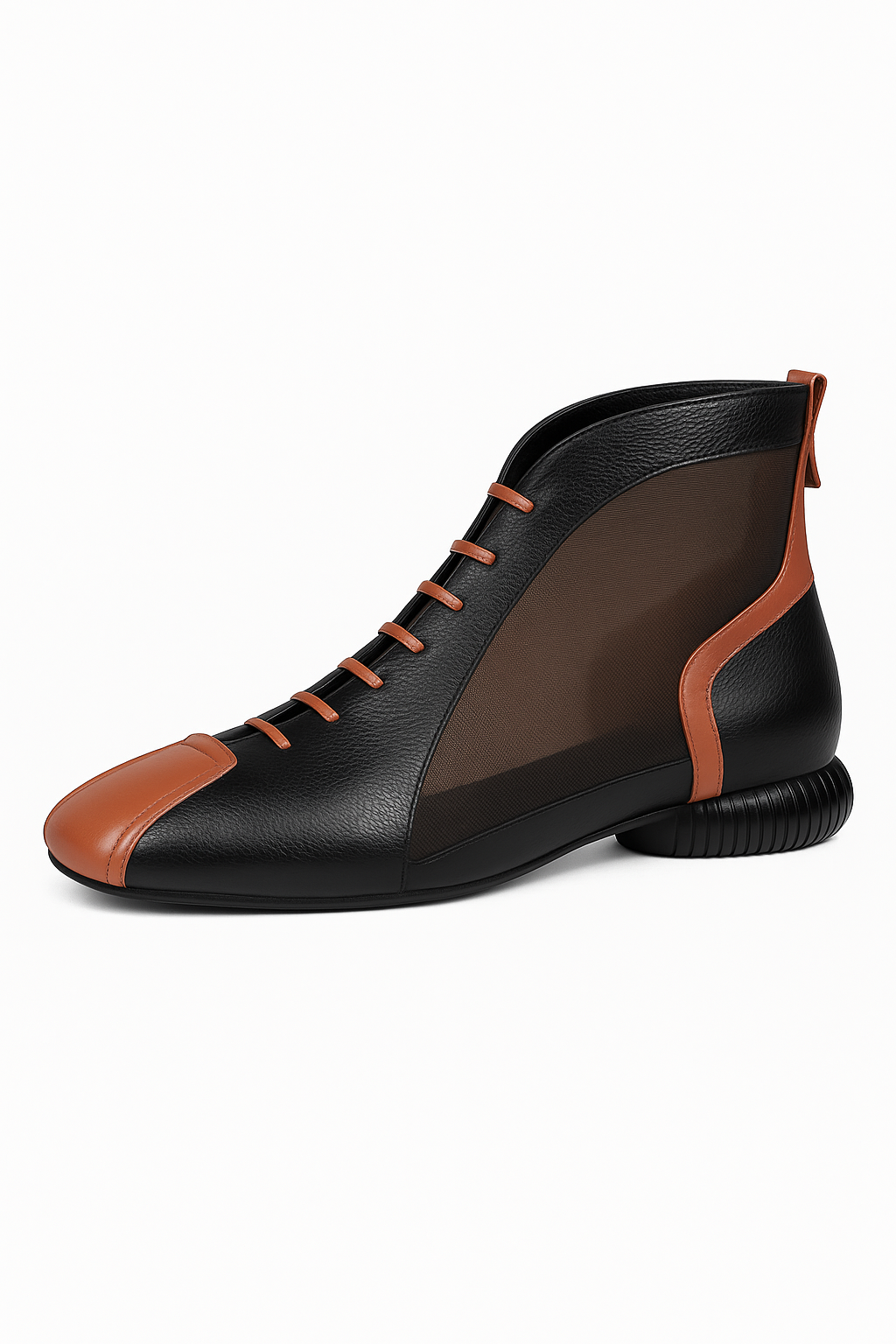 Naomi | Sneakers Estive i Bicolore med Lav Sål - Sort - Naomi | Sneakers Estive i Bicolore med Lav Sål - €25 - {{ product_tags }