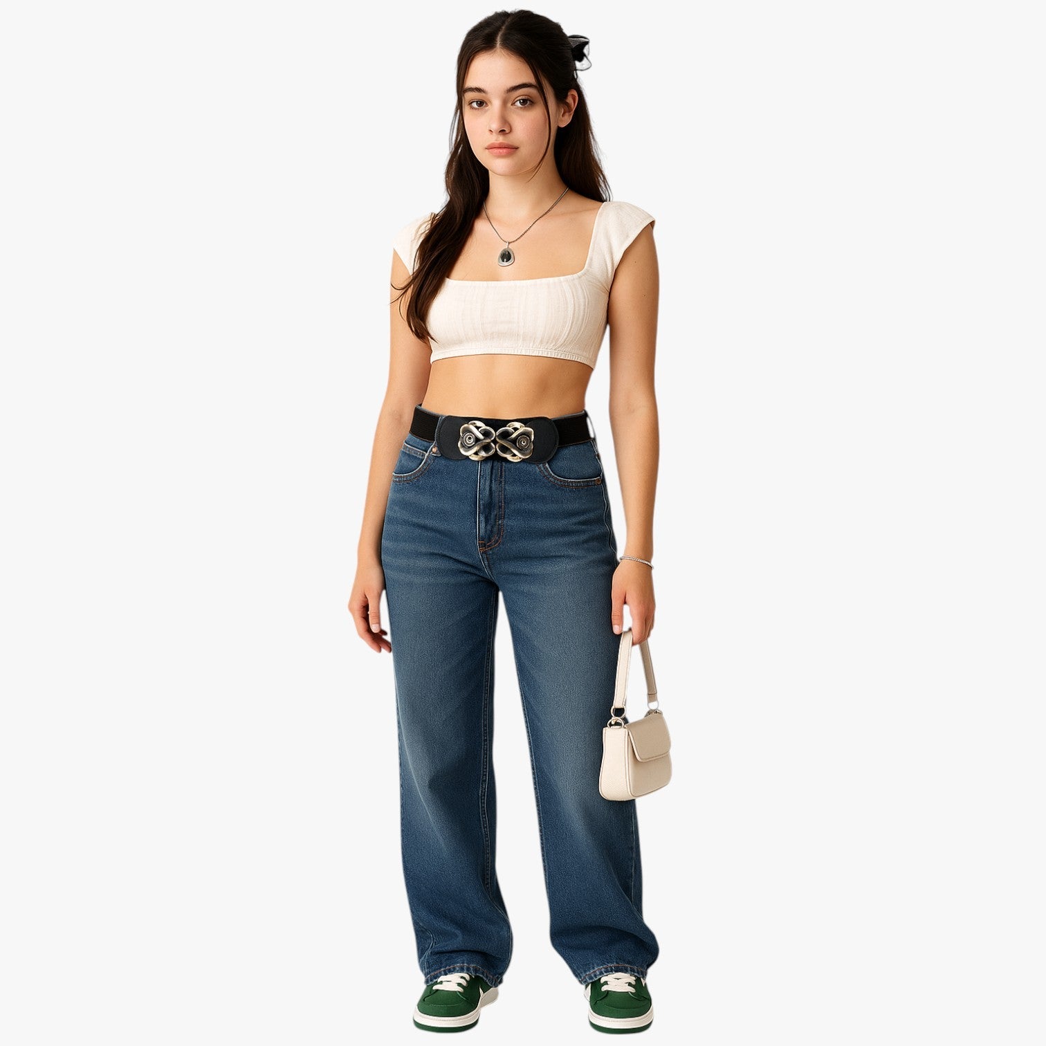 Jenna | Elastisk dekorativ talje til kjoler og jakker - - Jenna | Elastisk dekorativ talje til kjoler og jakker - €25 - {{ product_tags }