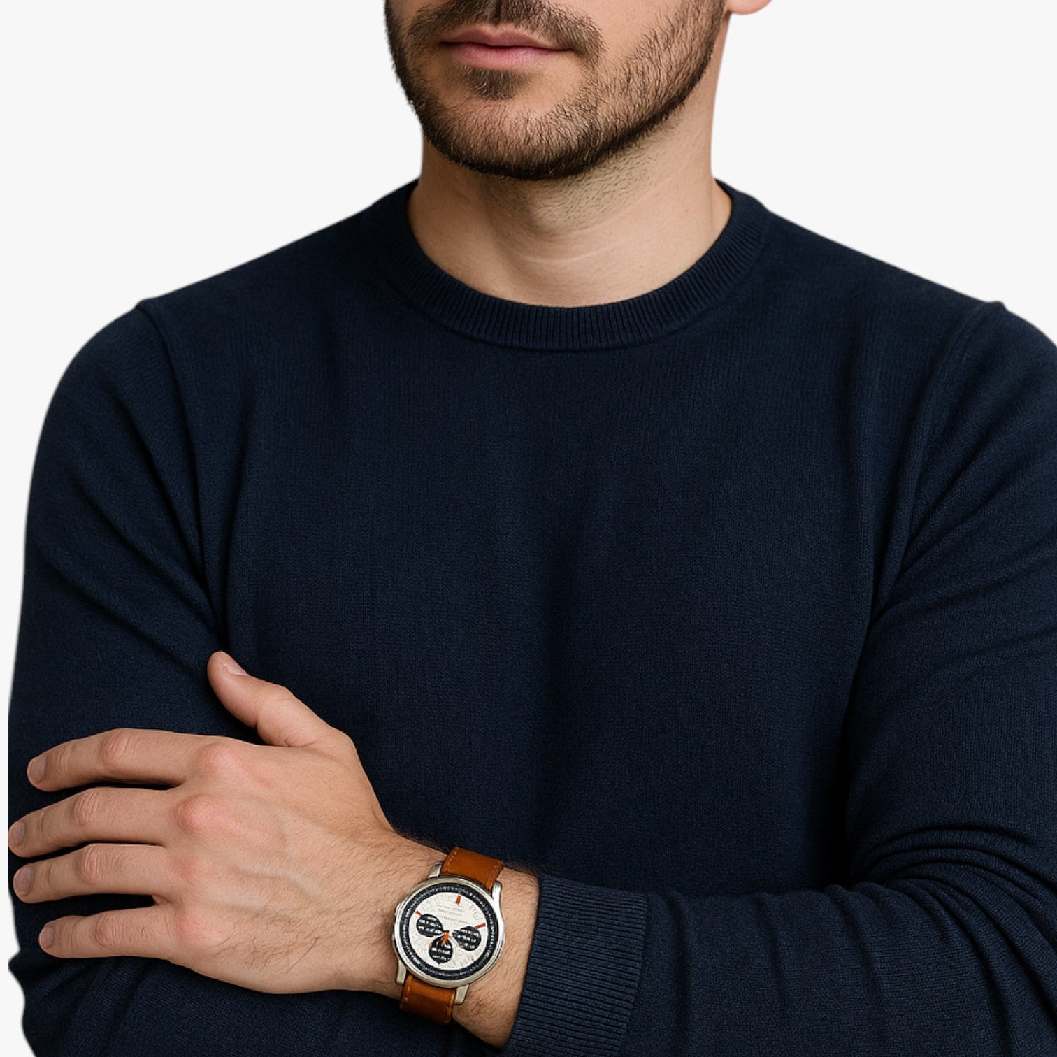 Drew | Herreur til mænd INCASEDA Quartz luksus chronograf, ultra-lystrogent og elegant - - watches - {{ product_tags }