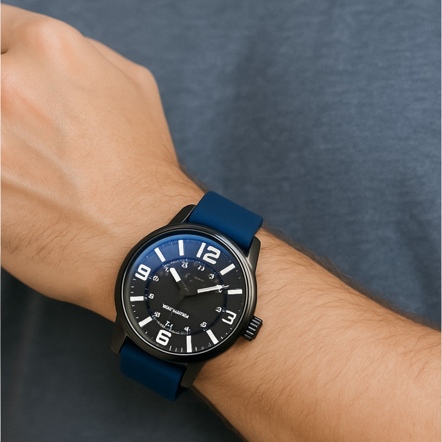 Riley | Herreur i Silikone med Præcis Kvartsbevægelser, Hverdagsstilet - - watches - {{ product_tags }