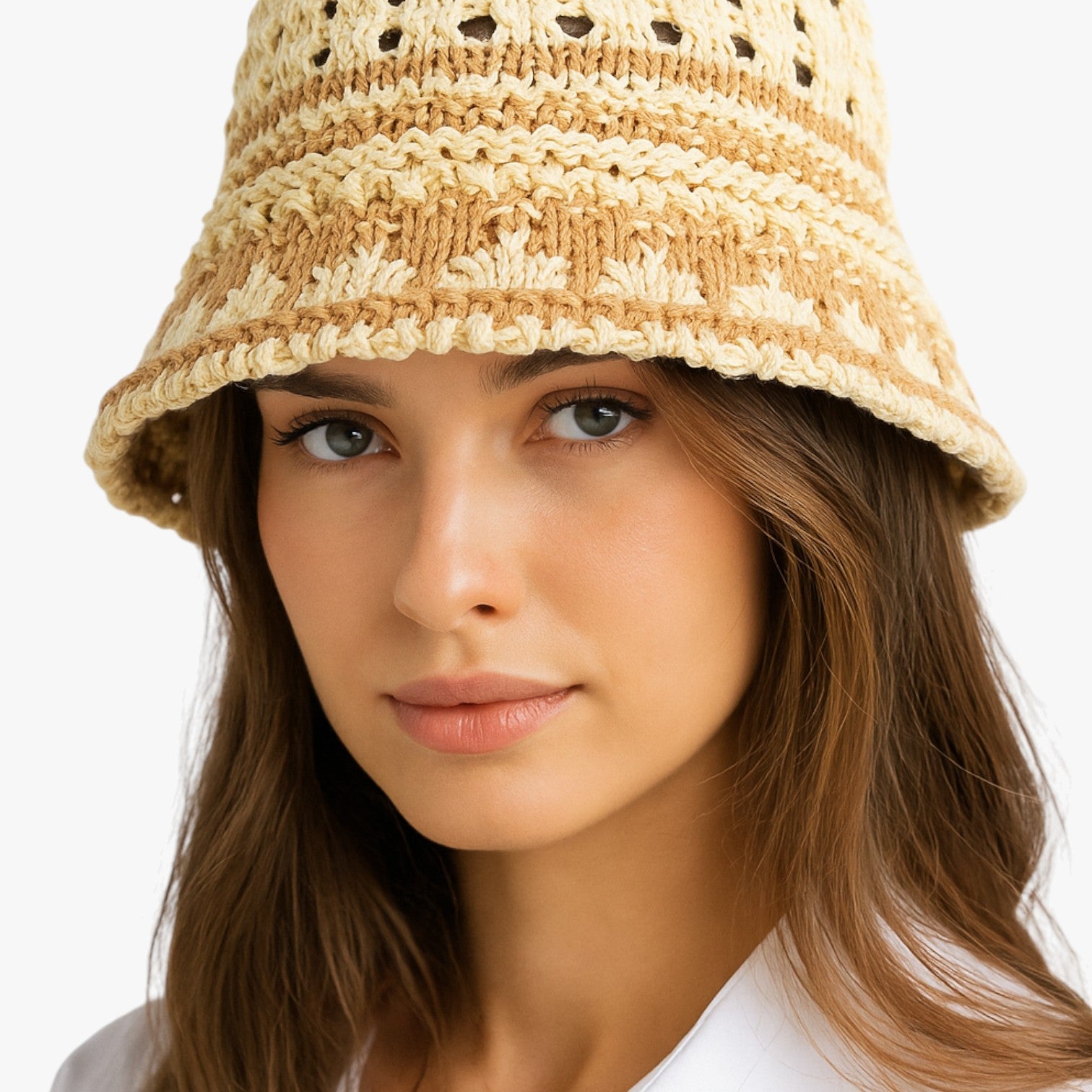 Elora | Sommerfiltet sammenfoldeligt damesummerhat - - Elora | Sommerfiltet sammenfoldeligt damesummerhat - €25 - {{ product_tags }