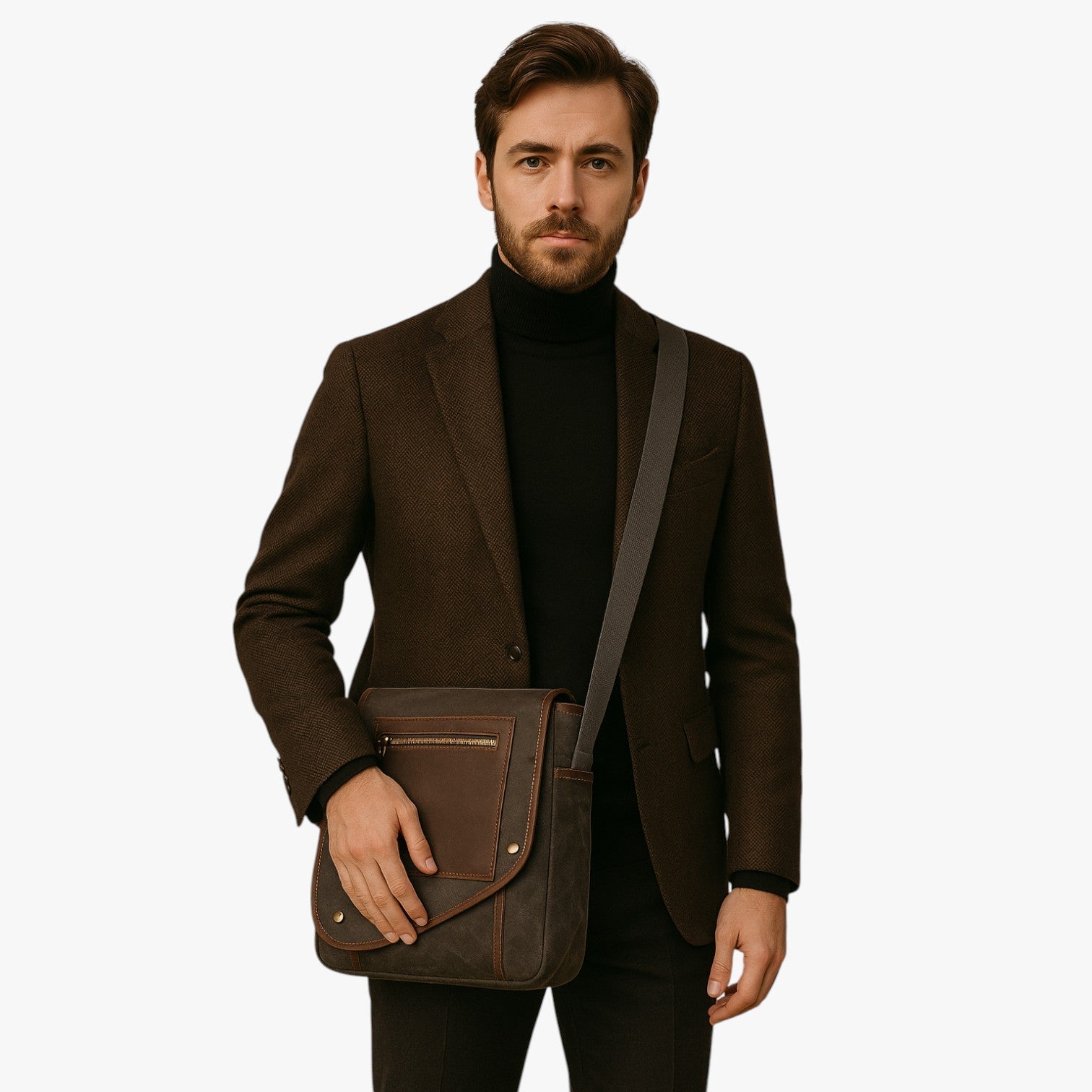 Alex | Vintage anti-tyveri og vandafvisende skuldertaske - - bags - {{ product_tags }