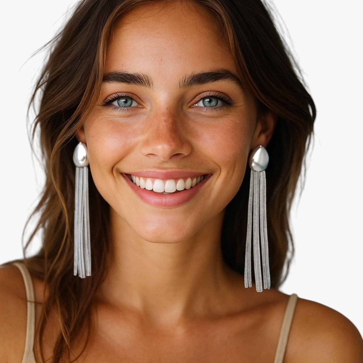 Flora | Duftende dråbeøreringe med lang, strålende pote - - Flora | Duftende dråbeøreringe med lang, strålende pote - €25 - {{ product_tags }