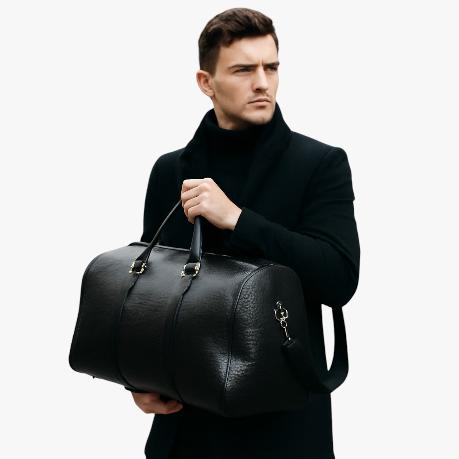 Archie | Robust og rummelig læder rejsetaske - - bags - {{ product_tags }
