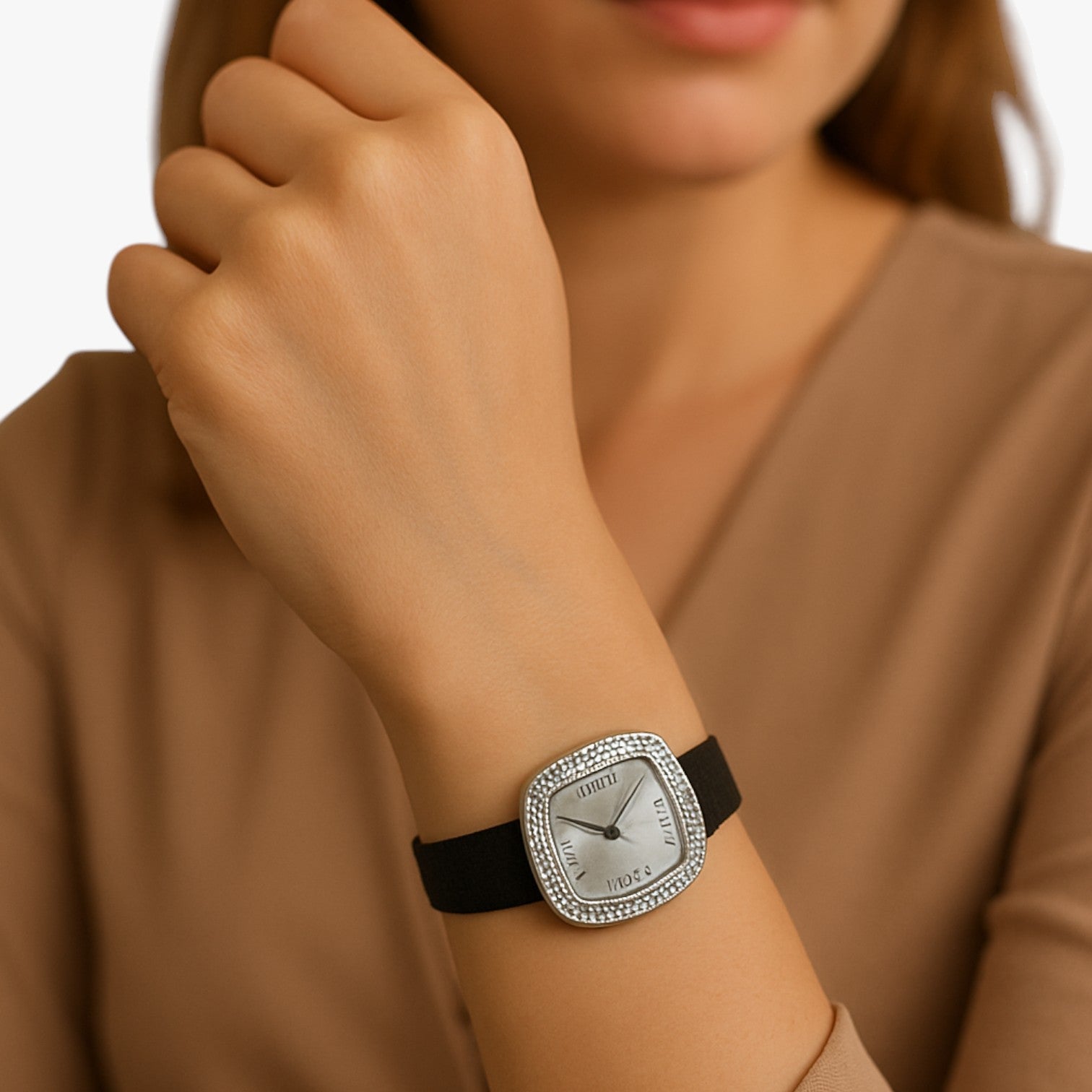 Blair | Elegant firkantet læderur - - watches - {{ product_tags }