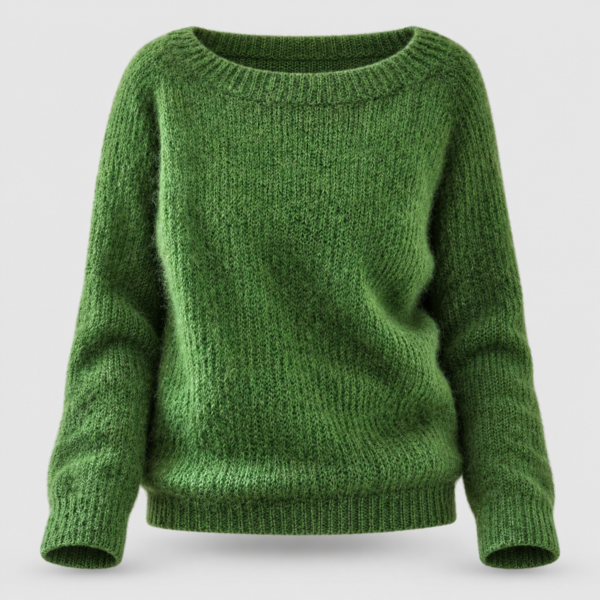 Dame strikbluse i afslappet pasform - Casual pullover