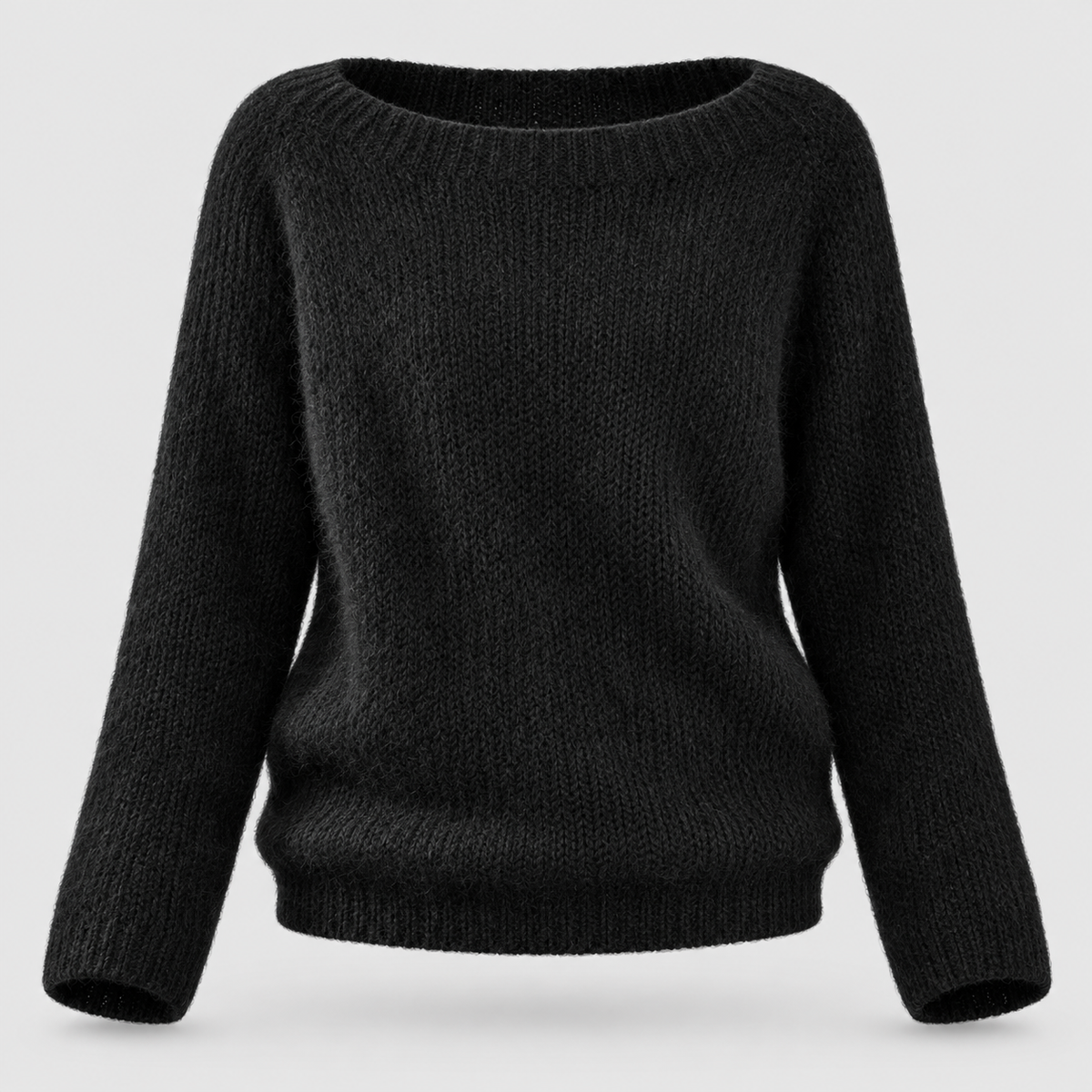 Dame strikbluse i afslappet pasform - Casual pullover