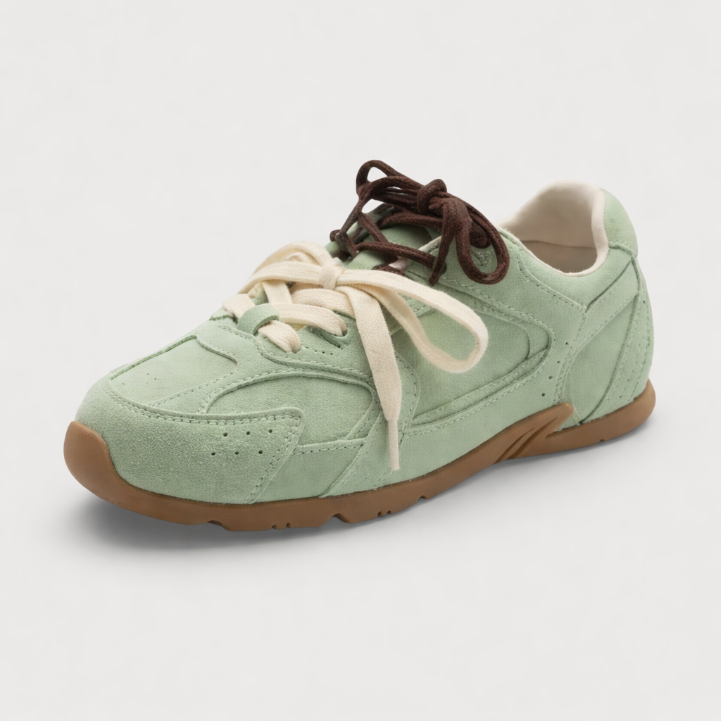 Emma | Sneakers i ægte læder - Retro-komfort