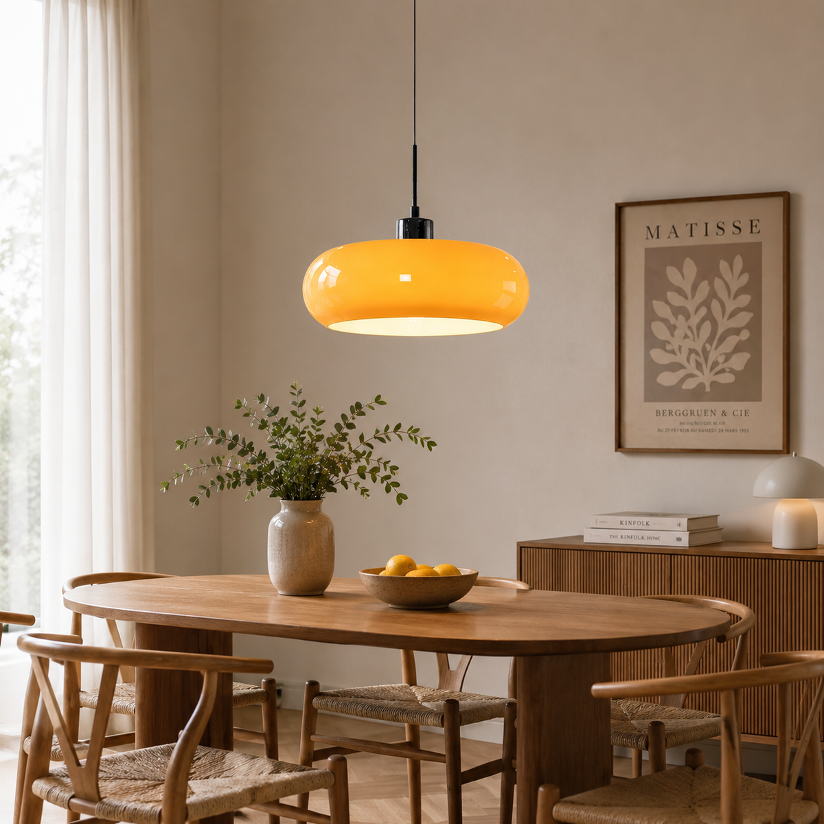 Cirquella Bauhaus Glas Pendellampe - Cirkulært Design - - Home Decor - {{ product_tags }