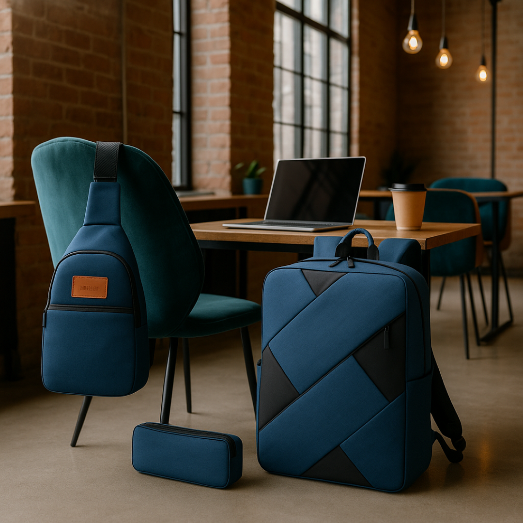 Evan | Sæt 3 i 1 med rygsæk og matchende accessories - - bags - {{ product_tags }