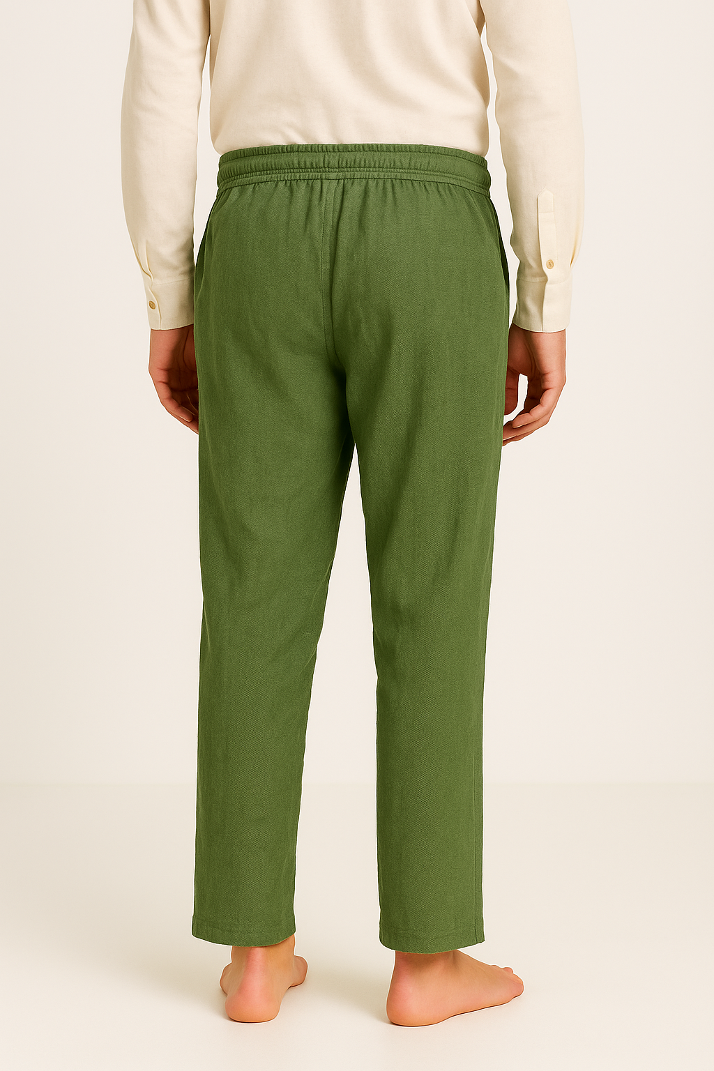 Oscar | Bløde og behagelige linnebukser med elastik i taljen - - women's fashion - {{ product_tags }