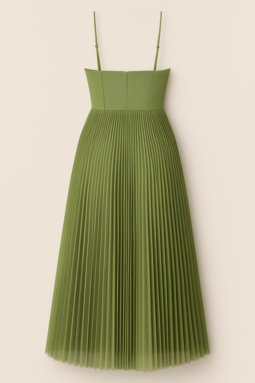 Elena | Plisseret kjole med tynde stropper - - women's fashion - {{ product_tags }