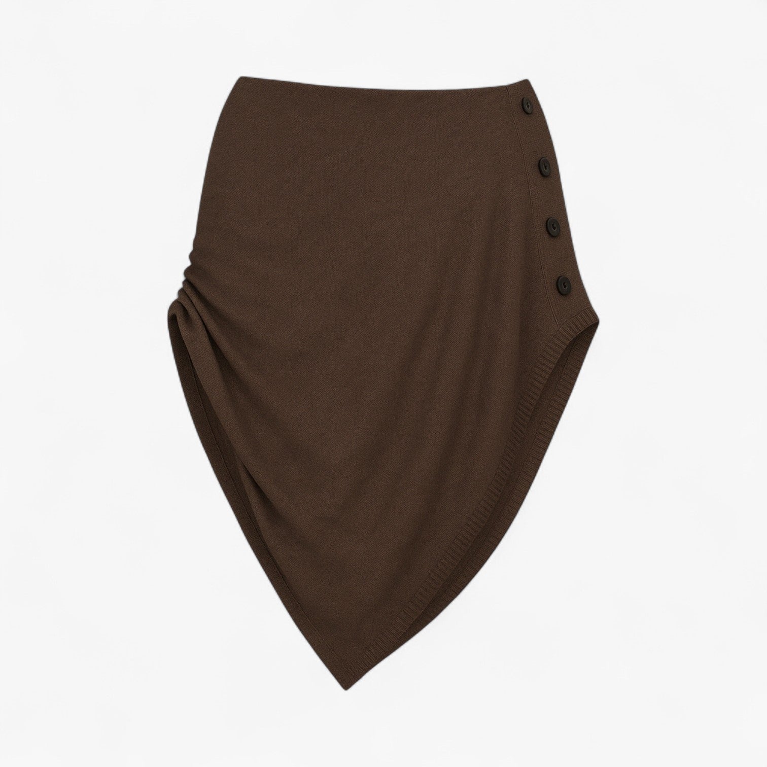 Nics | Solid kappe - Omsluttende varme i hver en søm - Kaffe farve - Sweatre - {{ product_tags }