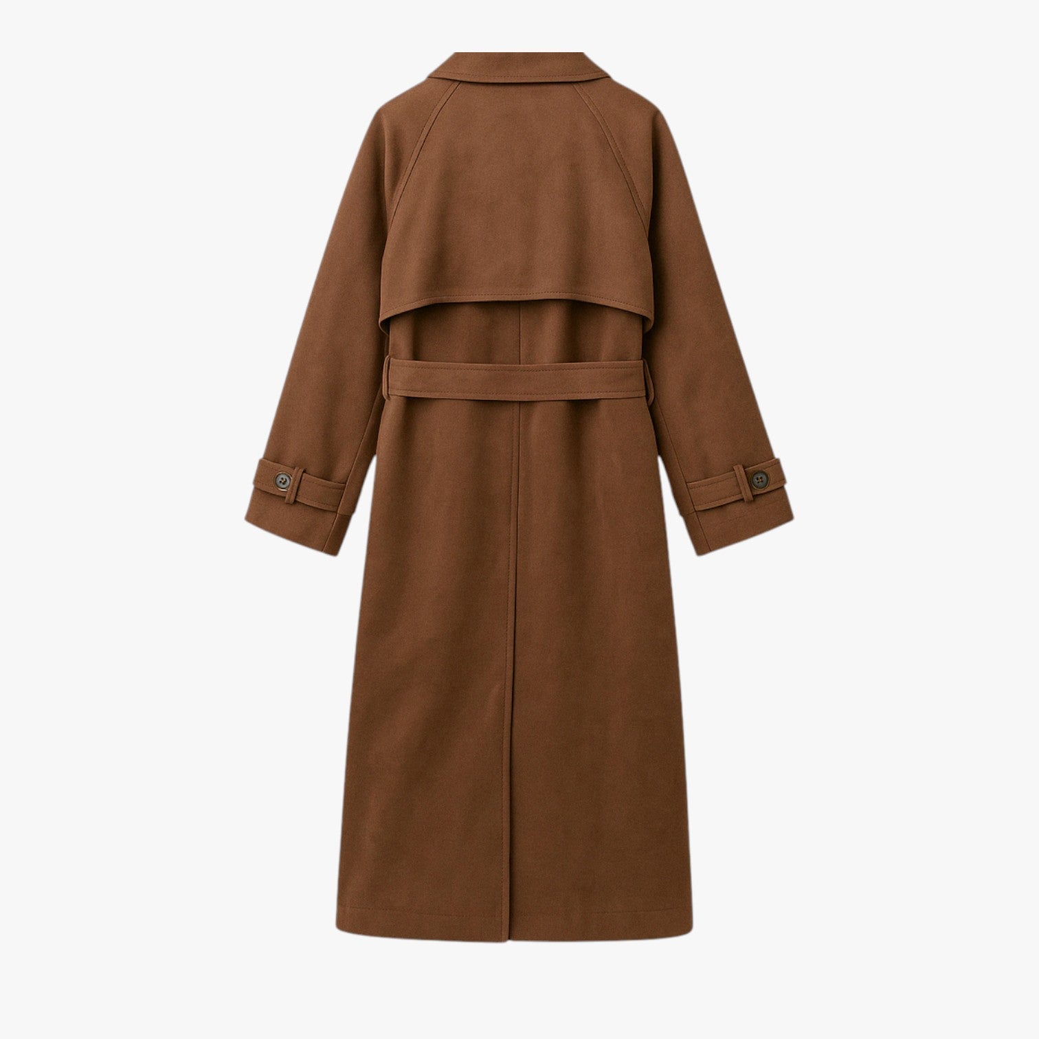 Paulina | Ruskindfrakke - Fint stof, klassisk snit - - coats - {{ product_tags }