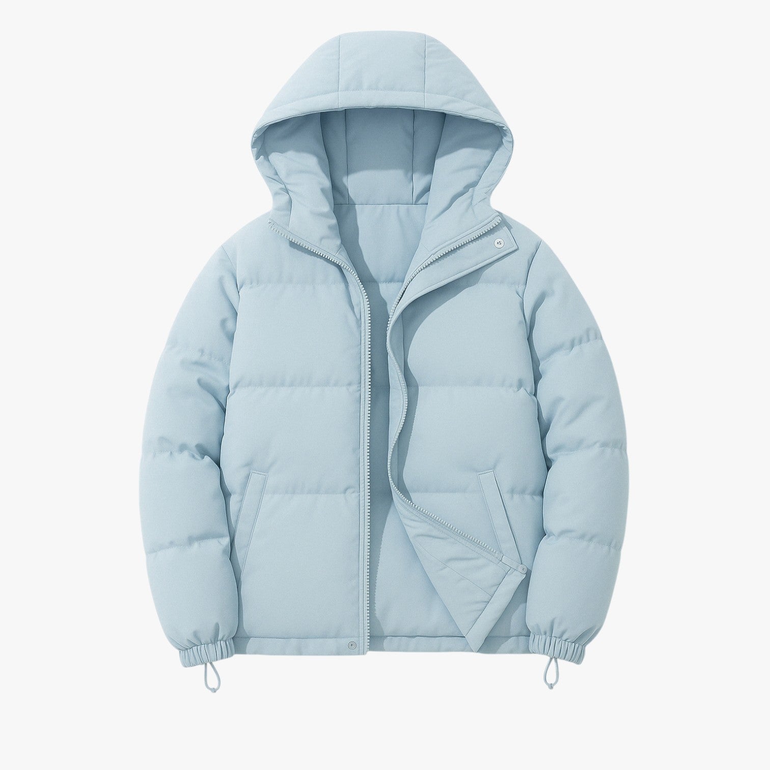 Emery | Afslappet hættetrøje med lynlås - Ubesværet stil til hverdag - Azur - Jackets - {{ product_tags }