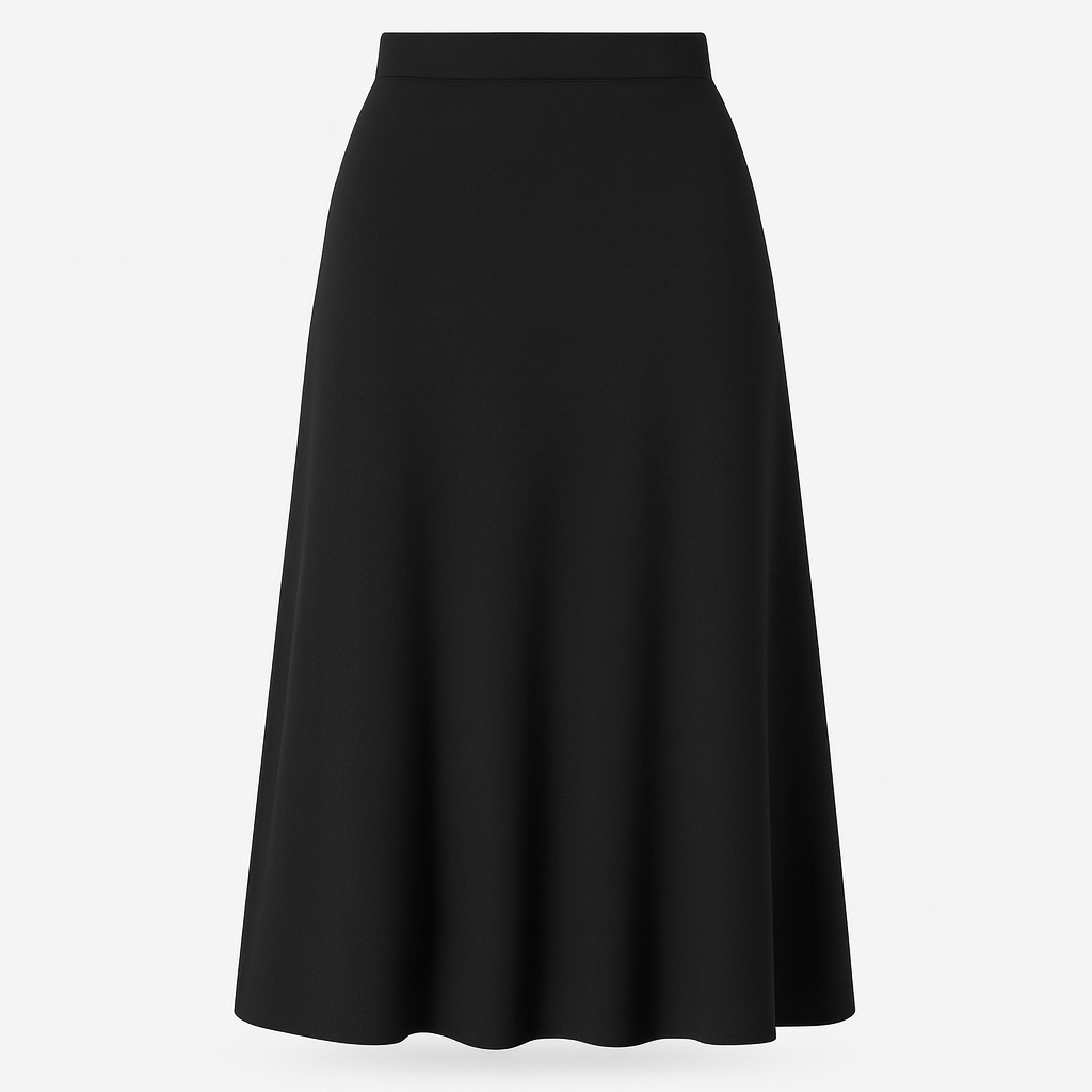 Quinn – Elegant nederdel i satin - Sort - Quinn – Elegant nederdel i satin - €25 - {{ product_tags }