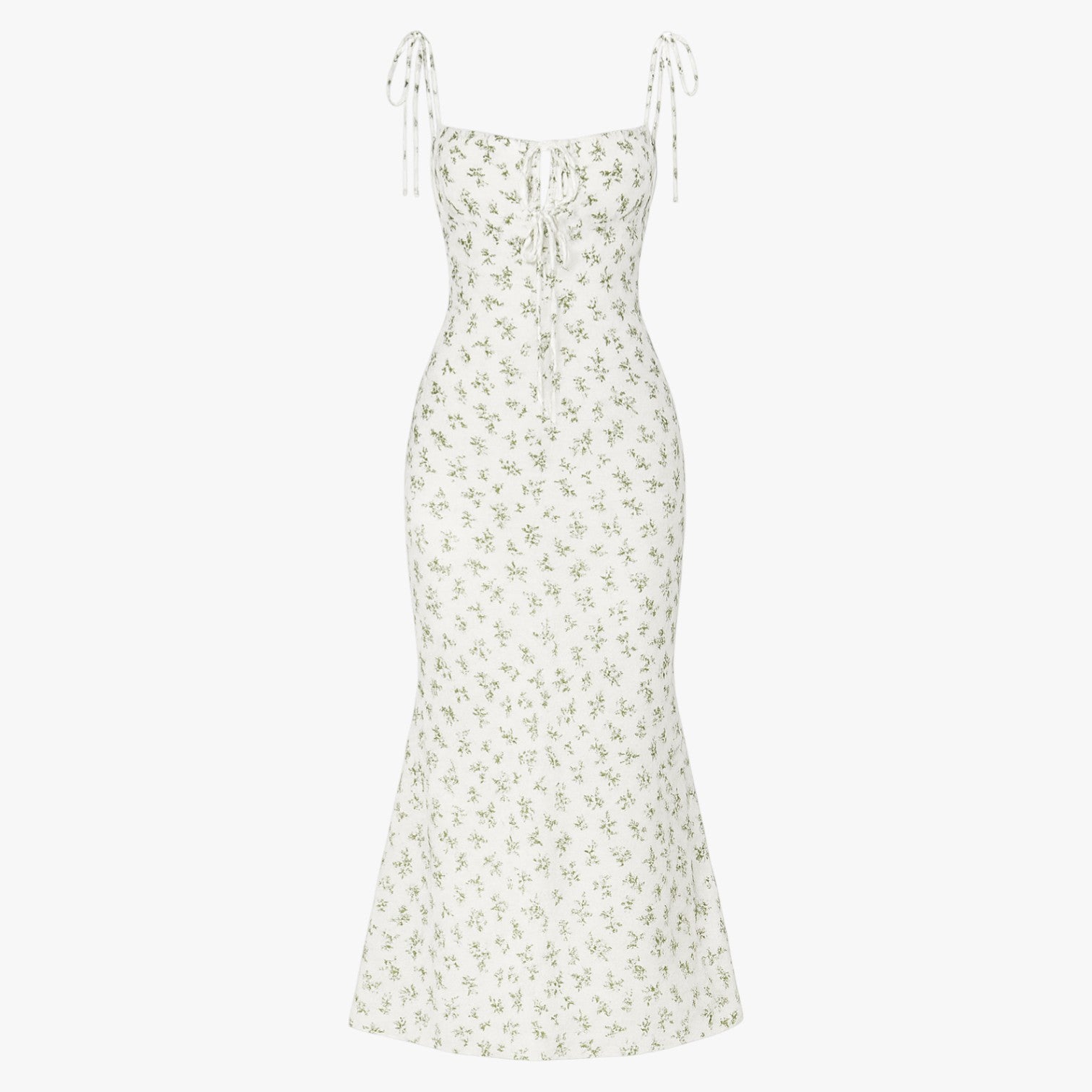Siena | Elegant blomstret strandkjole i bodycon-pasform - Grøn - Siena | Elegant blomstret strandkjole i bodycon-pasform- €25 - {{ product_tags }
