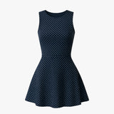 Luna | Polka Dot Sleeveless Mini Dress