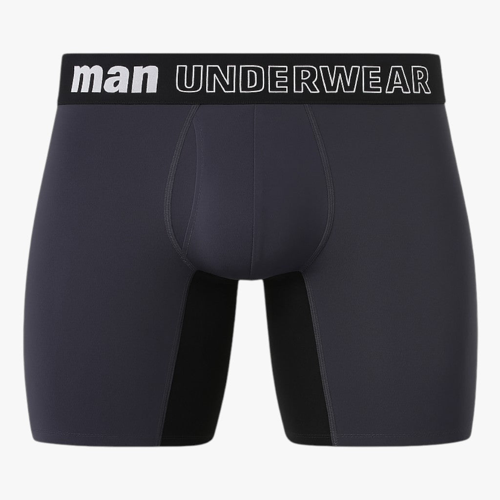 Donald™ | Intimo - Bambusfibre - Premium - Med åbning (3+1 Gratis) - Grå - Sort - men's fashion - {{ product_tags }