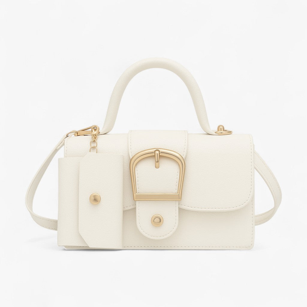 Håndtaske til kvinder med pung - Hvid - bags - {{ product_tags }
