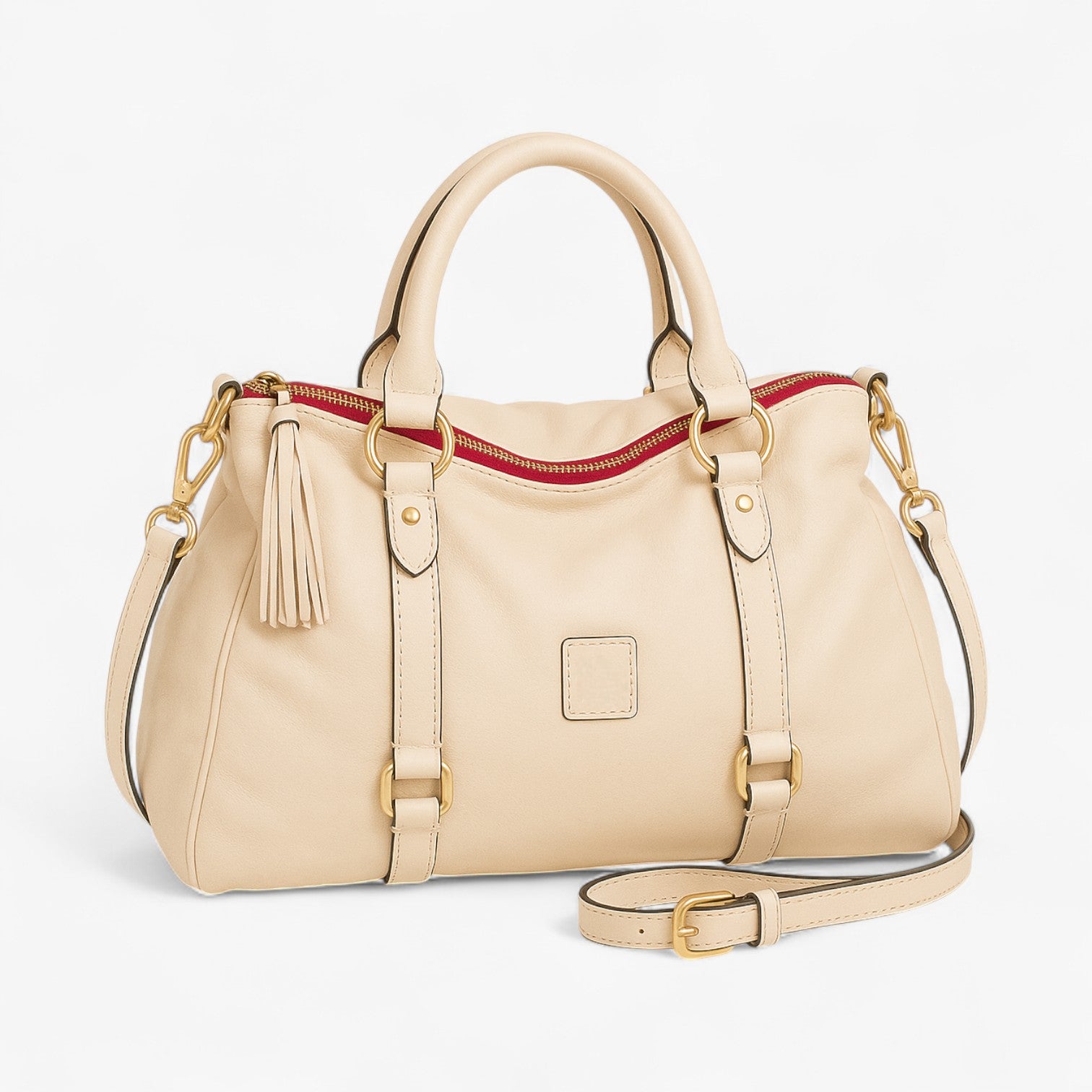 Dametaske i blødt læder - Elfenben - bags - {{ product_tags }