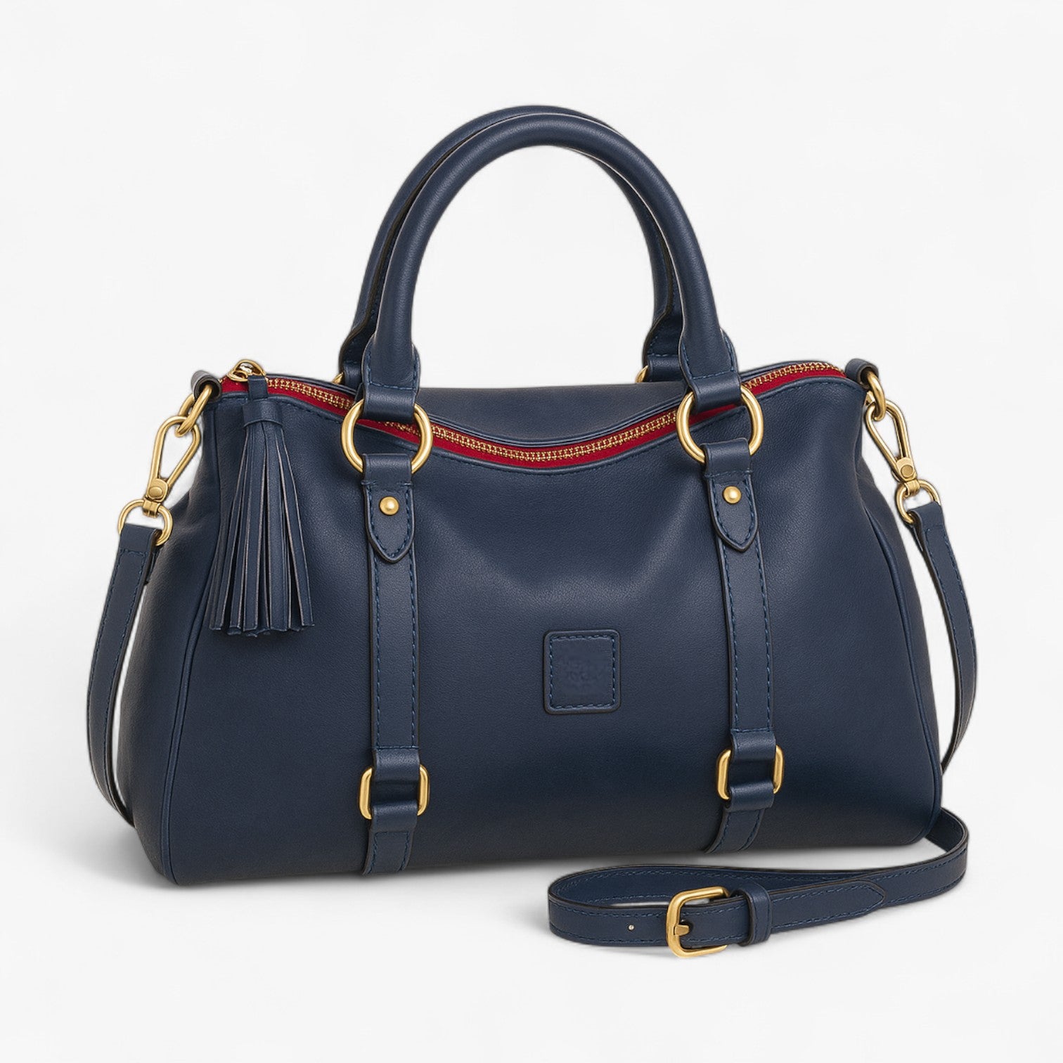Dametaske i blødt læder - Dyb blå - bags - {{ product_tags }