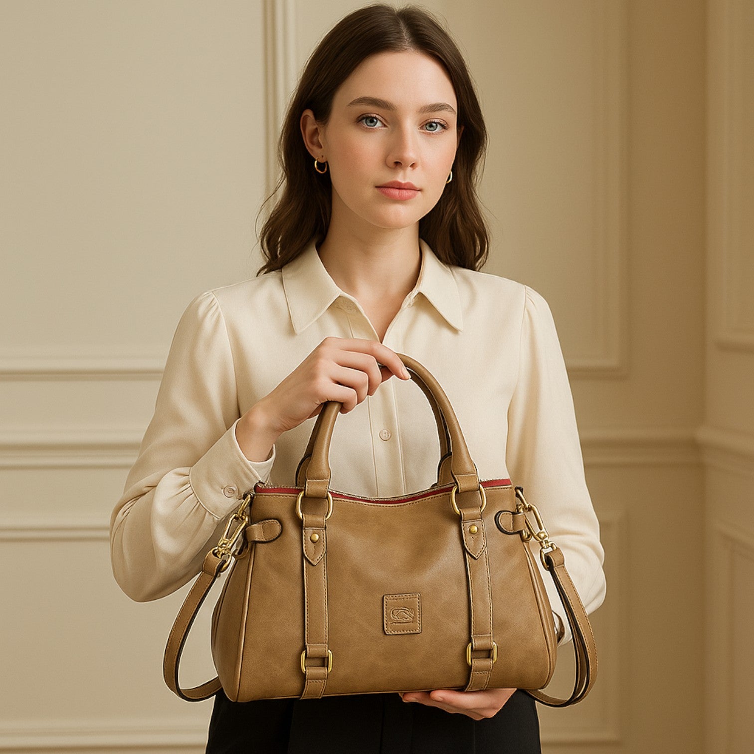 Dametaske i blødt læder - - bags - {{ product_tags }
