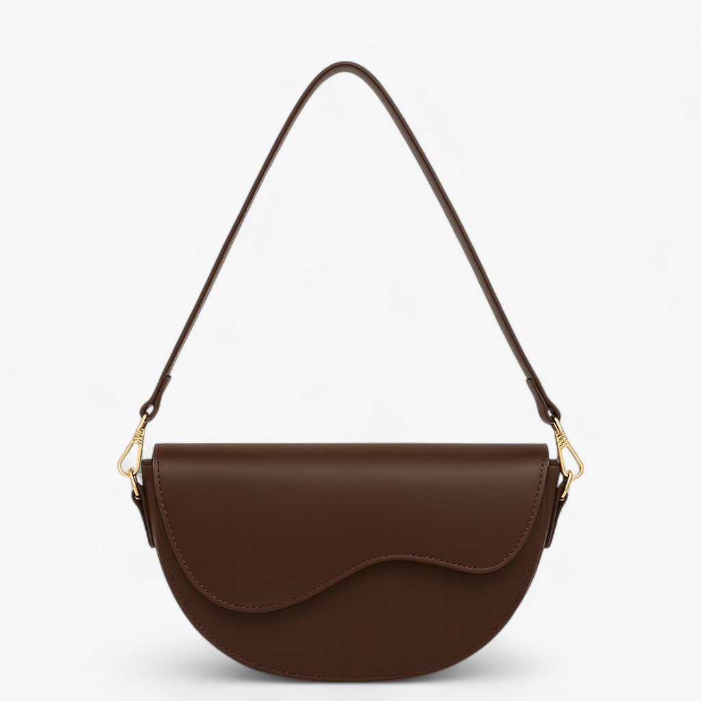 Alexis Fashion bag - Luksus skuldertaske til kvinder - Kaffe - bags - {{ product_tags }