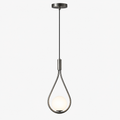 Pendellampe - Moderne Nordisk Justerbar Guld eller Sort Lampe