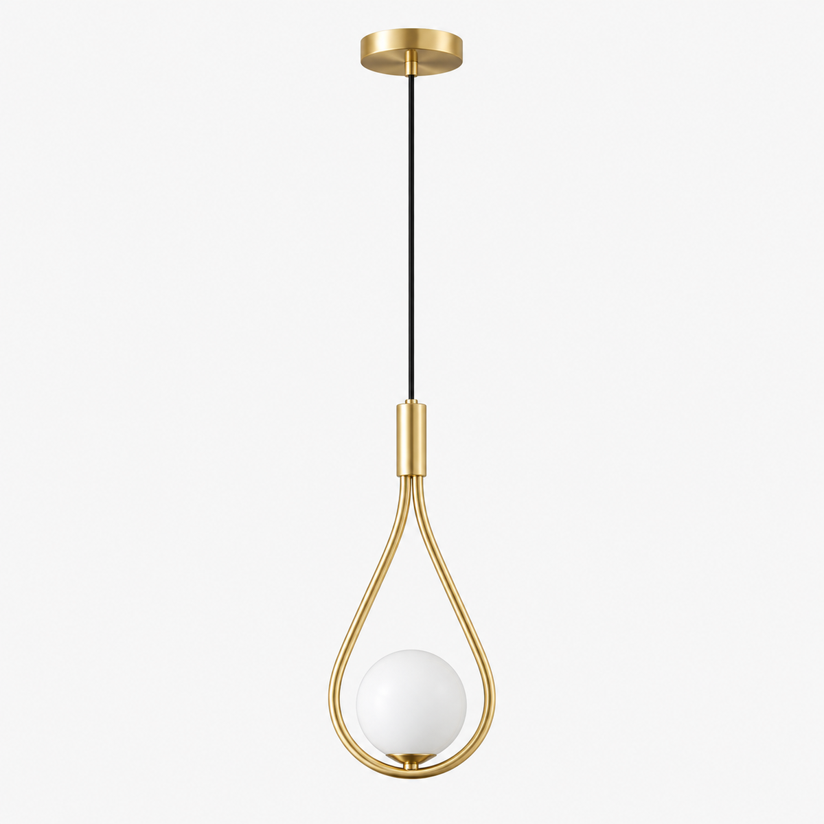 Pendellampe - Moderne Nordisk Justerbar Guld eller Sort Lampe