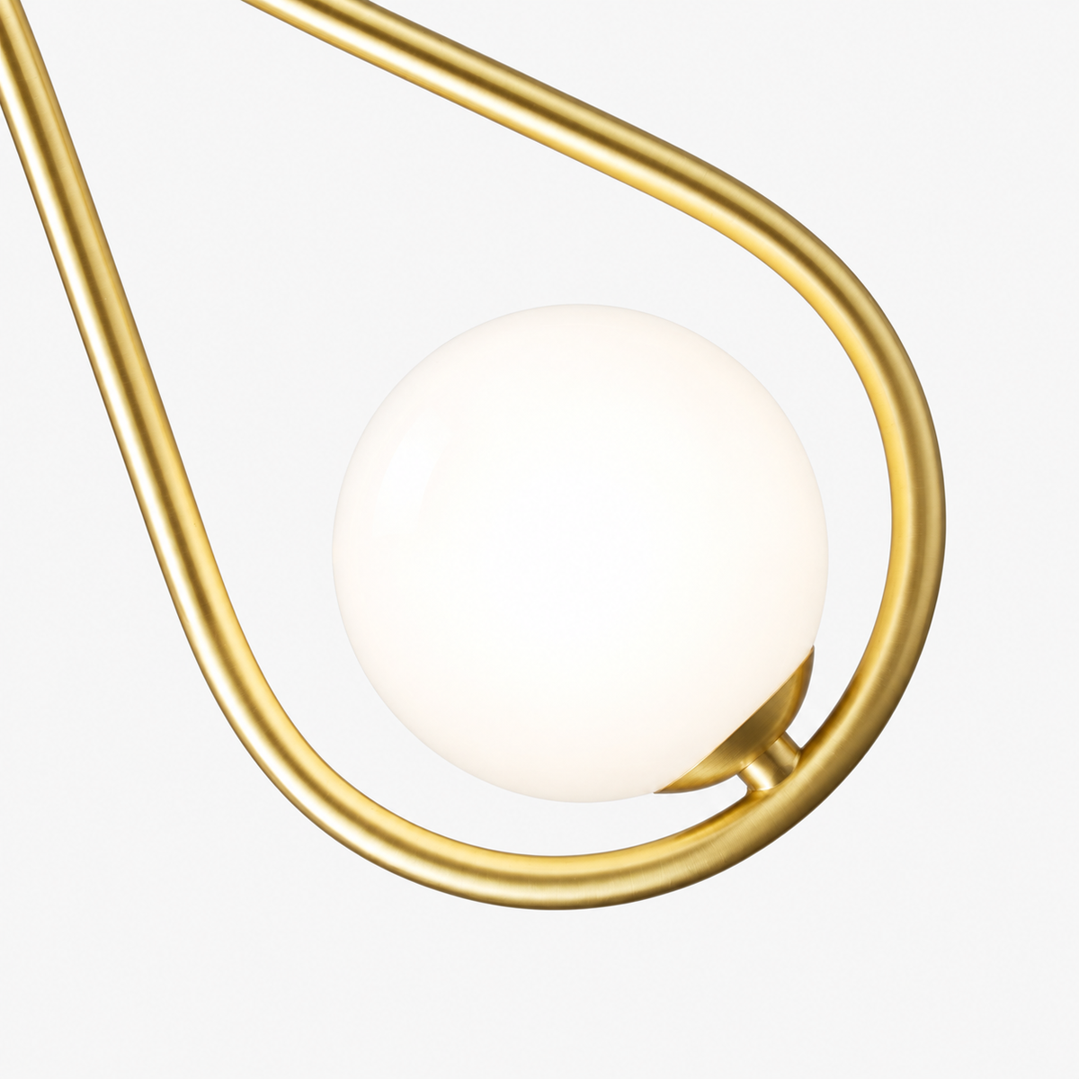 Pendellampe - Moderne Nordisk Justerbar Guld eller Sort Lampe