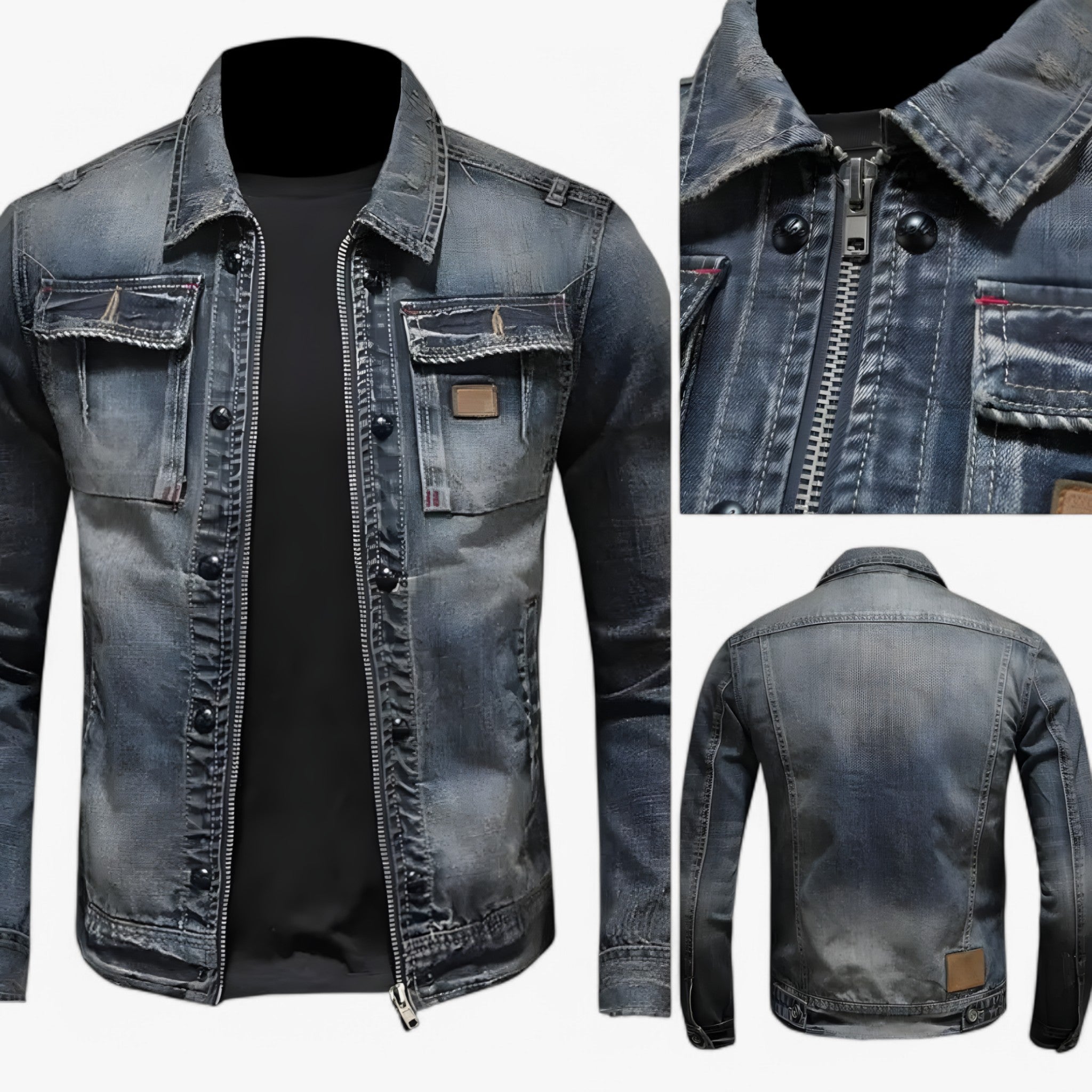 Allan | Stilfuld Denim Jakke - - women's fashion - {{ product_tags }