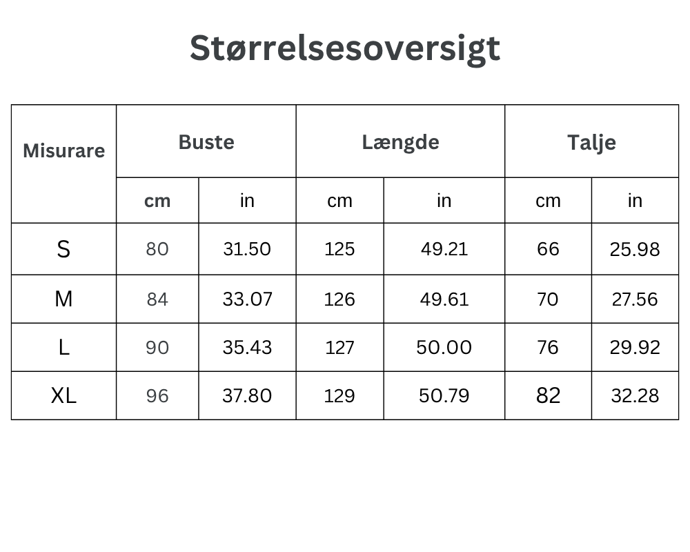 Size Guide
