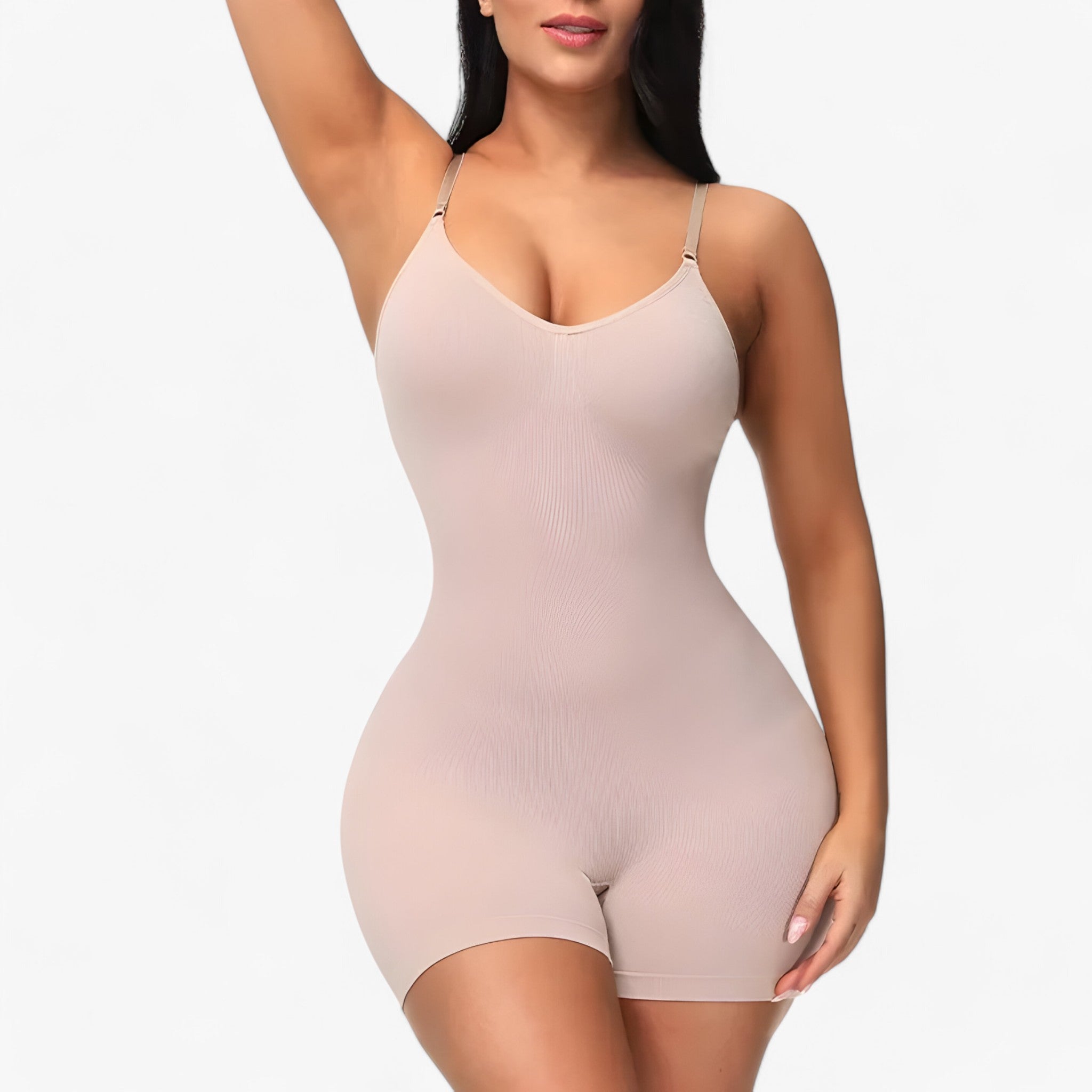 Emma | Slankepakke til damer - Beige kort - women's fashion - {{ product_tags }