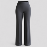 Bruna | Women's high-waisted pants with wide legs