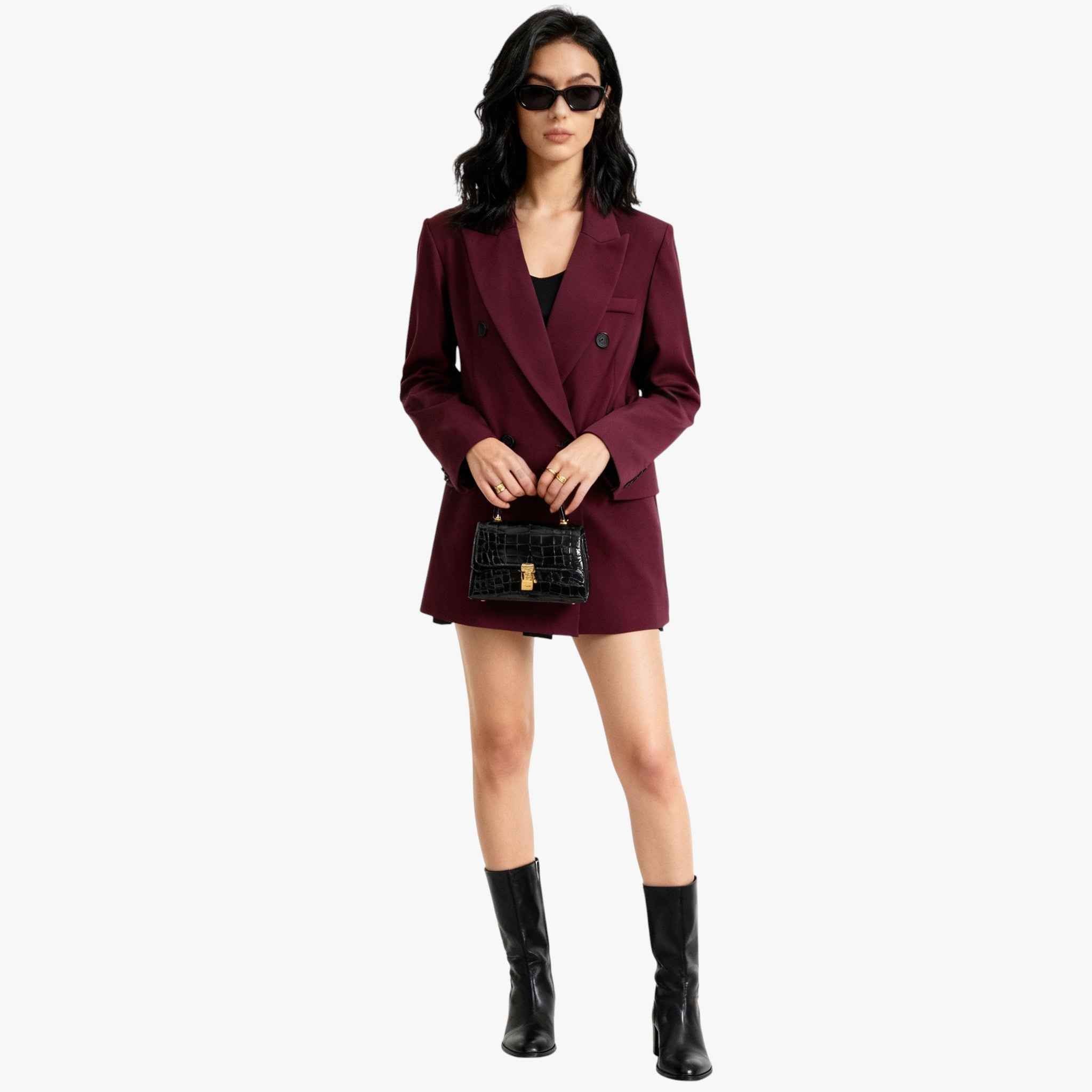Joan | Dame Elegant Blazer Jakke - - Kvinders Blazere - {{ product_tags }