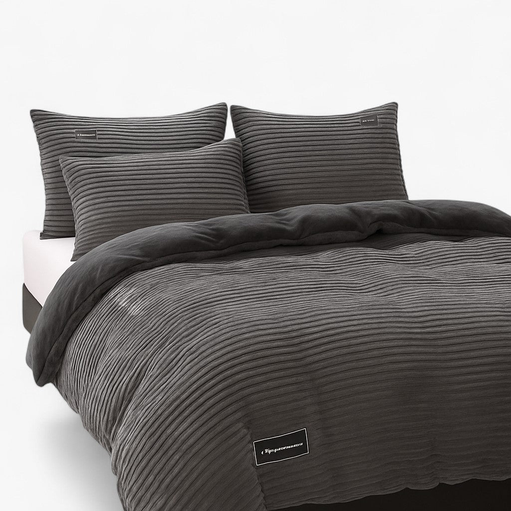 Guiseppe | Vinter Dyne med Elegant Design - Mørk grå - Dyner & Duvetter - {{ product_tags }