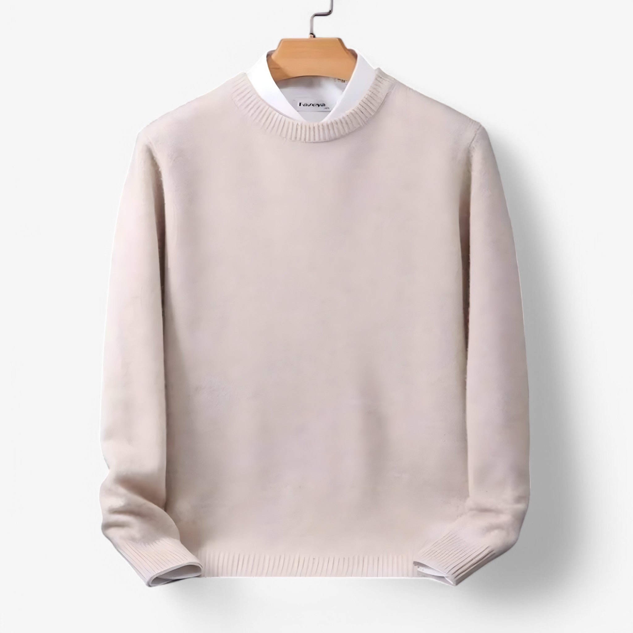 Danny - Ultrasoft Premiumtrøje - Khaki - men's fashion - {{ product_tags }