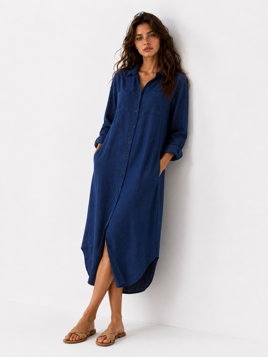 Delana | Button Down kjole - - Dress - {{ product_tags }