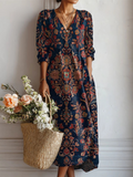Evelyn | Elegant blomsterkjole