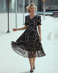 Eliana | Rochie maxi din poliester pentru femei