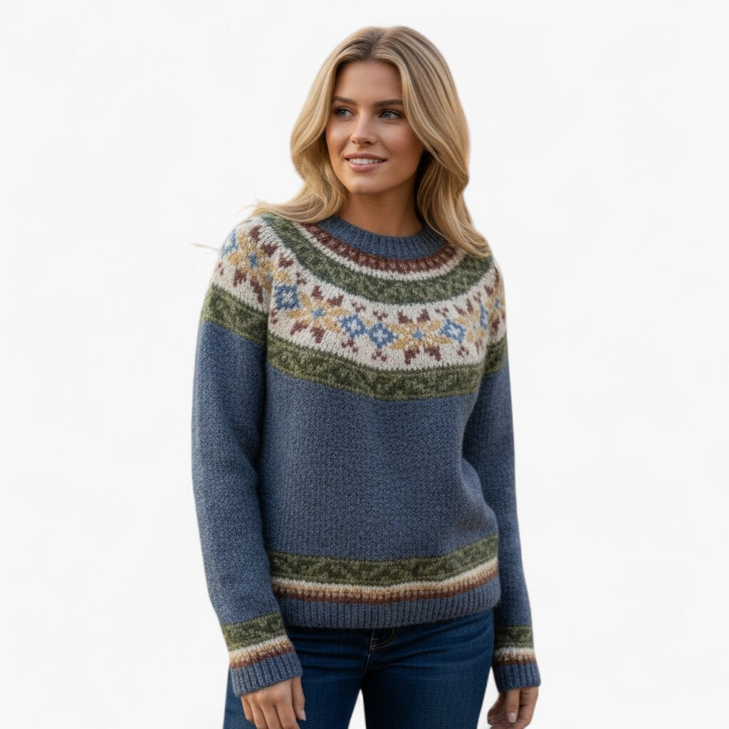 Ellen | Striktrøje til Damer – Varm og Alsidig - - Sweaters - {{ product_tags }