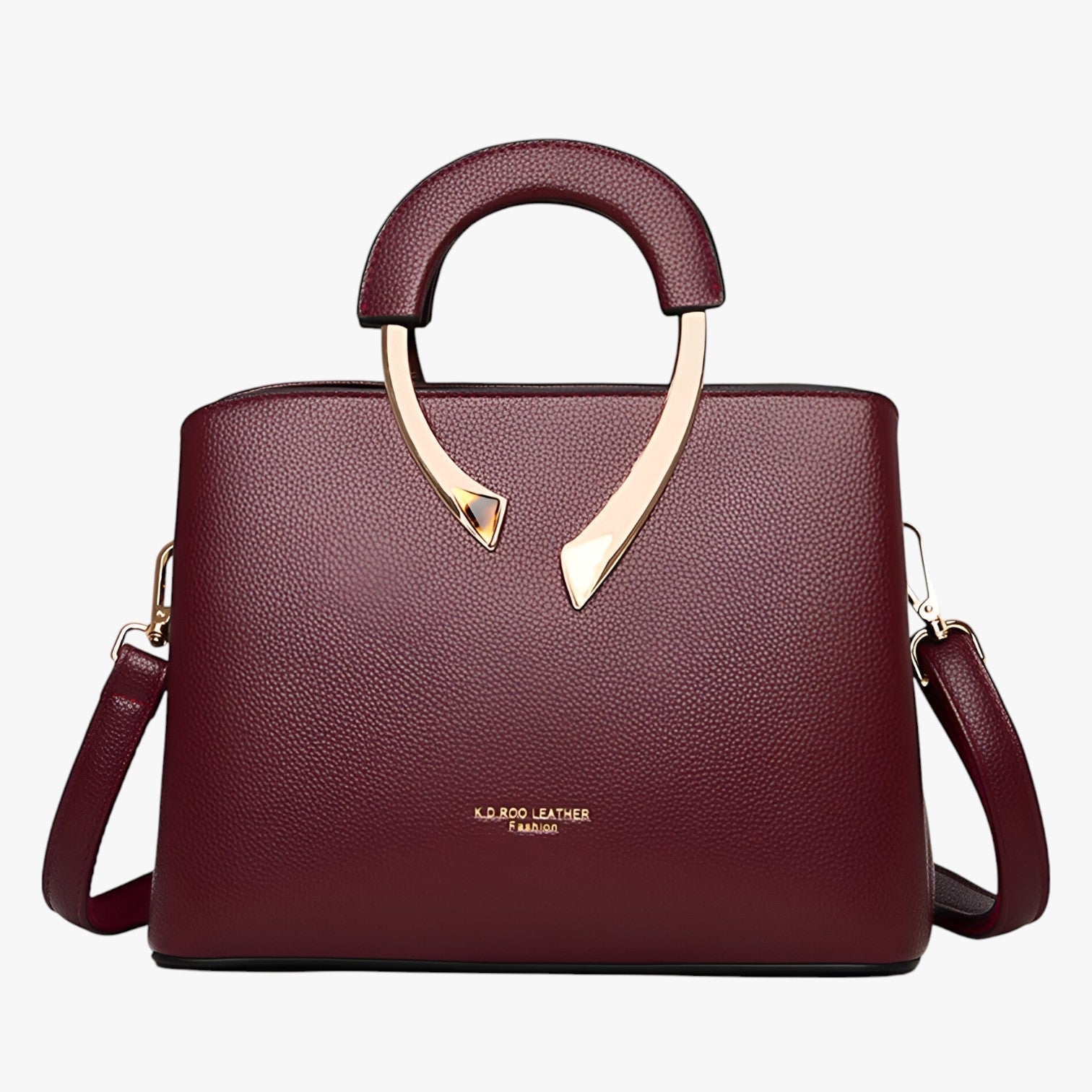 Elvira Luksus Lædertaske med Alsidigt Design - - Bags - {{ product_tags }