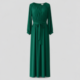 Clara | Elegant Maxi Dress with Belt