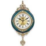 Retro wall clock in European style